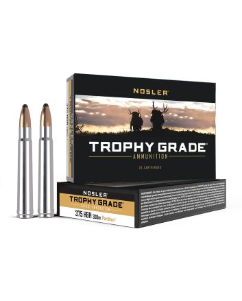 Nosler 40606 Trophy Grade Safari375H&amp;HMag 300gr Nosler Spitzer Partition 20 Per Box/10 Case