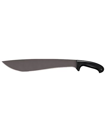 Cold Steel 97JMS Jungle16" Black Matte Baked-On Anti Rust 1055 Carbon Steel Blade/ Black Polypropylene Handle 22" Long Includes Sheath