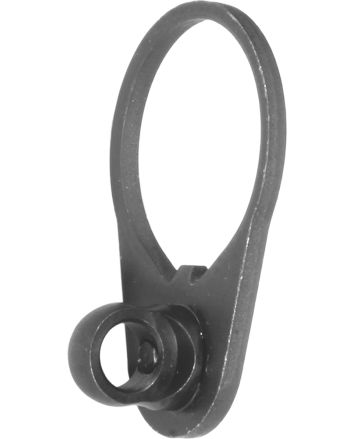 Blackhawk 70SM04BK Universal Single Point Sling AdapterBlack Metal AR-15/M4
