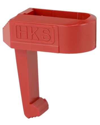 HKS 22B Speed Mag Loader Made of Plastic with Red Finish for 22 LR Pistols