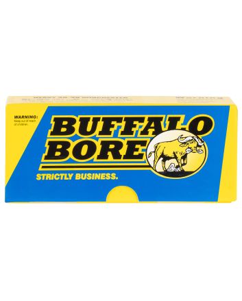 Buffalo Bore Ammunition 20E20 Standard Pressure Strictly Business 38Special 125gr Jacket Hollow Point 20 Per Box/12 Case