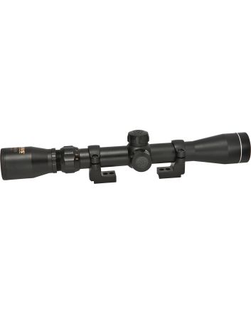 CVA AA2002 Knous KonuShot Muzzleloader Scope Kit Black Matte Black 3-9x32mm 1" Tube Duplex Reticle