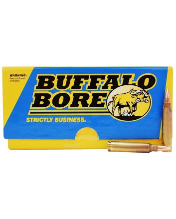Buffalo Bore Ammunition S2237720 Sniper Strictly Business 223Rem 77gr Hollow Point Boat Tail 20 Per Box/12 Case