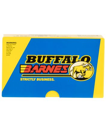 Buffalo Bore Ammunition 54A20 Buffalo-Barnes Strictly Business 375H&amp;H Mag 300gr Barnes TSX Lead Free 20 Per Box/12 Case