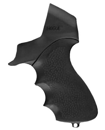 Hogue 05014 OverMolded TamerBlack Rubber Pistol Grip with Finger Grooves for Mossberg 500 12 &amp; 20 Gauge