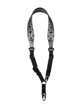 Limbsaver 12139 Tactical Sling Black Nylon w/ 48" OAL 1" W &amp; Adjustable One-Two Point Design