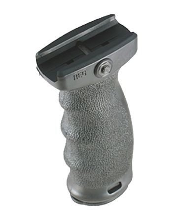 Mission First Tactical REG React Vertical Grip Ergonomic Black Polymer for AR-Platform
