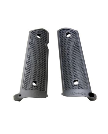 Archangel AA108 Grip PanelsMade of Aluminum With Black Anodized Diamond Checkering Finish for 1911 Government