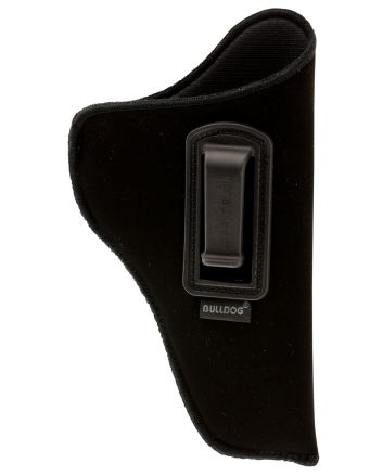 Bulldog DIP12 DeluxeIWB Black Suede Like Belt Clip Fits Taurus Judge/3-4" Barrel Right Hand