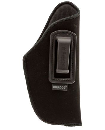 Bulldog DIP7 DeluxeIWB Black Suede Like Belt Clip Fits Glock 19/2.50-3.75" Barrel Right Hand
