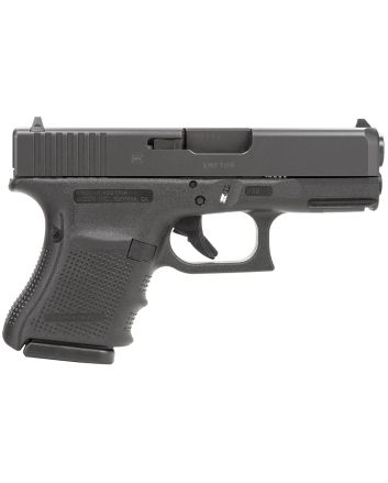 Glock PG2950201 G29 Gen4 Subcompact 10mm Auto3.78" Barrel 10+1,Black Frame &amp; Steel Slide, Finger Grooved Rough Texture Grip, Modular Backstrap, Reversible Mag. Catch, Safe Action Trigger