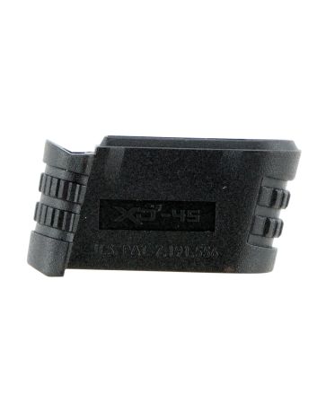 Springfield Armory XDS5001 Backstrap Sleevemade of Polymer with Black Finish &amp; 1 Piece Design for 45 ACP Springfield Armory XD-S with #1 Backstrap &amp; 3.30"-4" Barrel