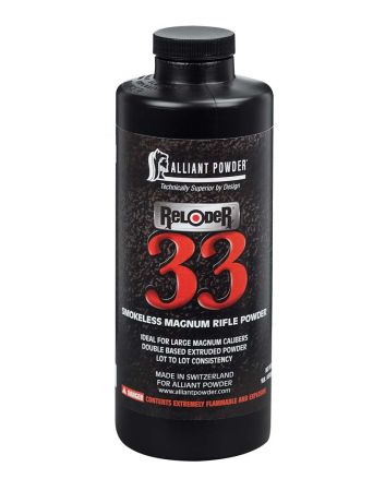 Alliant Powder RELODER33 Rifle Powder Reloder 33 Rifle Multi-Caliber Magnum 1 lb