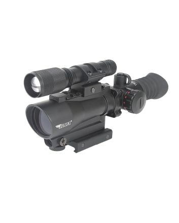 BSA TW30RDLL 30MMRed Dot with Laser and FlashlightMatte Black 1 x 30 mm 5 MOA Red Dot Reticle Red Laser White LED