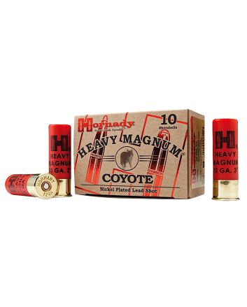 Hornady 86224 Heavy Magnum Coyote 12 Gauge 3" 1 oz 00 Buck Shot 10 Per Box/ 10 Case