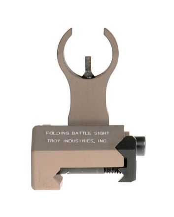 Troy Ind SSIGFBSFHFT00 Front Folding BattleSight HKFlat Dark Earth Front Sight