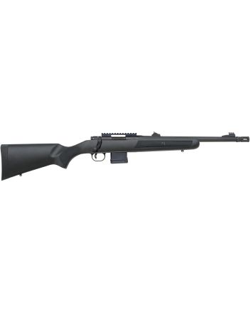 Mossberg 27716 MVP Patrol 5.56x45mm NATO 10+1 16.25" Matte Blued 16.25" Medium Bull Barrel Matte Blued Steel Black Fixed Pillar-Bedded Stock Right Hand