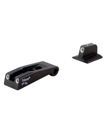 Trijicon 600590 Bright &amp; Tough Night SightsGreen/Tritium White Outline Front Sight-Green/Tritium White Outline Rear Sight Ruger SR9/SR9C/SR40