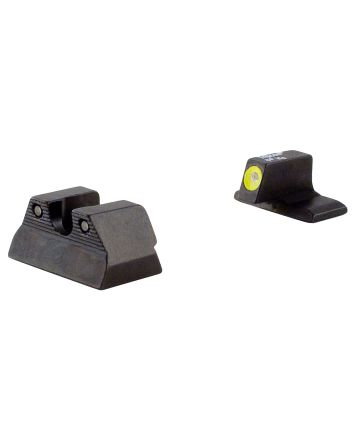 Trijicon 600600 HD Night SightsGreen/Tritium Yellow Outline Front Sight-Green Tritium Black Outline Rear Sight H&amp;K P2000/P2000SK