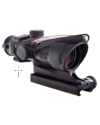Trijicon 100233 ACOGBlack Hardcoat Anodized 4x32mm Illuminated Red Crosshair .223/5.56 BDC Reticle