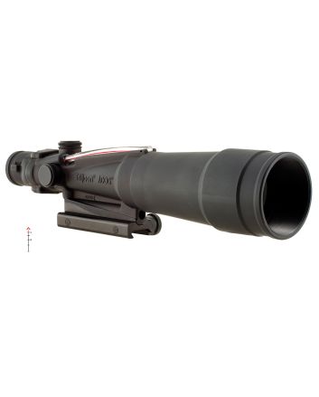 Trijicon 100173 ACOGBlack Hardcoat Anodized 5.5x50mm Illuminated Red Chevron .223/5.56 BDC Reticle