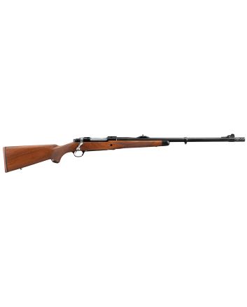Ruger 37185 Hawkeye African Full Size 416 Ruger 3+1 23" Satin Blued Threaded Barrel, Receiver w/Integral Scope Mount, American Walnut Fixed Stock, Right Hand
