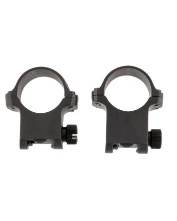 Ruger 90409 5BHM/6BHM Scope Ring SetMatte Black 1" High