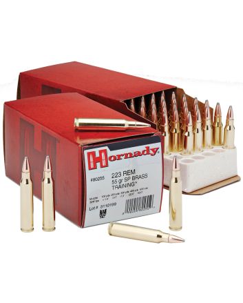 Hornady 80255 Custom223Rem 55gr Spire Point 50 Per Box/10 Case