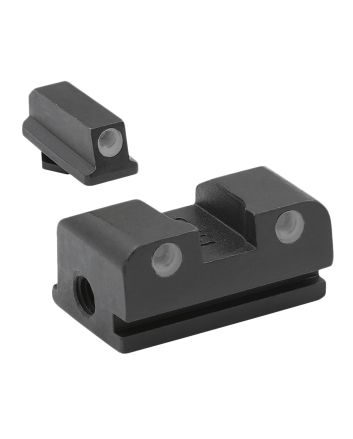 Meprolight USA 188013101 Tru-Dot Green Tritium Green Tritium Front/Green Tritium Rear, Walther Arms P99/PPQ