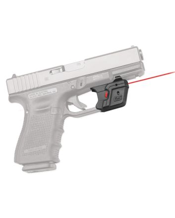 Crimson Trace 0151001 Accu-Guard Laser Sight DS-121 Defender Series Black Red Laser Glock Full Size/Compact