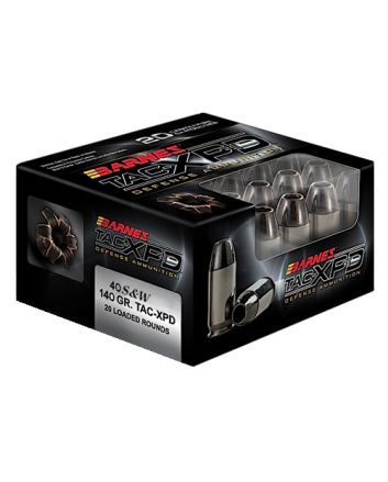 Barnes Bullets 21554 TAC-XPD Defense Handgun 40S&amp;W 140gr 20 Per Box/10 Case