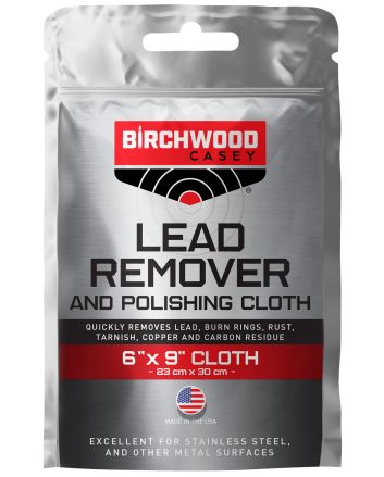 Birchwood Casey 31002 Lead Remover Polishing Cloth Lead Remover