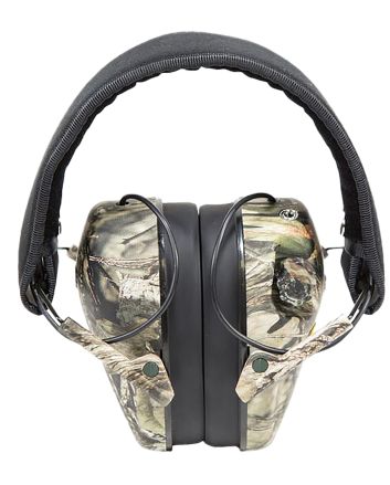 Caldwell 487200 E-Max Low-Profile Muff 23 dB Over the Head Mossy Oak Break-Up/Black Adult