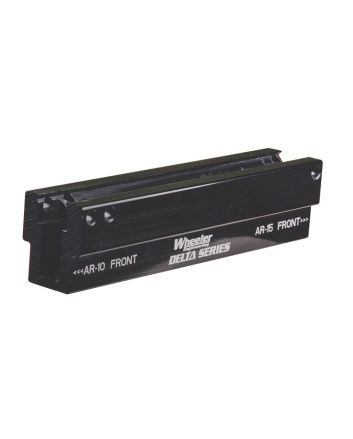 Wheeler 156888 Delta Series Upper Pic Rail Vise Block Black Aluminum Rifle AR-15/AR-10