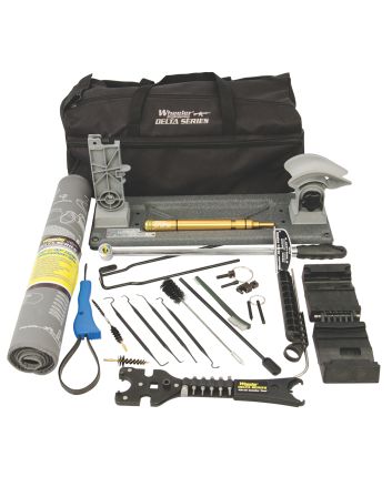 Wheeler 156555 Armorer's Professional Kit Black Multiple Rifle AR15/M16 19 Pieces