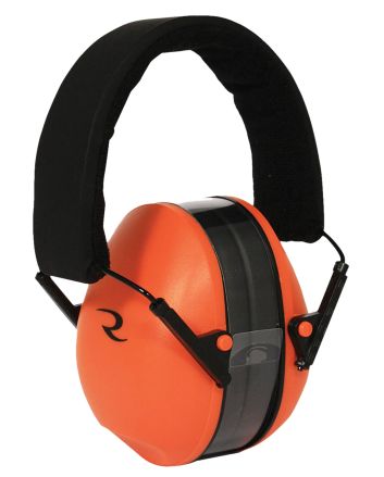 Radians LSH500CS Lowset Muff 21 dB Over the Head Orange/Black Adult 1 Pair
