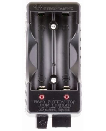 Streamlight 22100 Battery Charger Dual Channel Black 18650 Li-ion Rechargeable Battery
