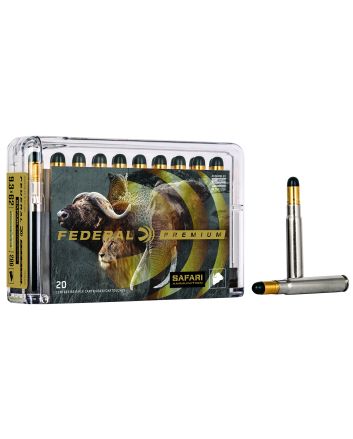 Federal P9362WH Premium Safari Cape-Shok 9.3mmx62Mauser 286gr Woodleigh Hydro Solid 20 Per Box/10 Case