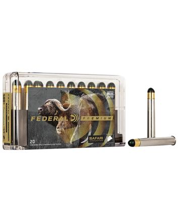 Federal P500NWH Premium Safari Cape-Shok 500NitroExpress 570gr Woodleigh Hydro Solid 20 Per Box/10 Case