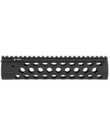 Troy Ind STRXAL190BT01 Alpha RailAluminum Black Anodized 9" for AR-15, M16