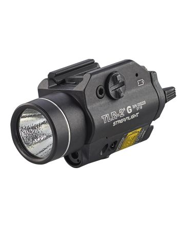Streamlight 69250 TLR-2 G Gun LightBlack Anodized 300 Lumens White LED/Green Laser