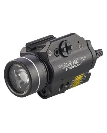 Streamlight 69261 TLR-2 HL Gun LightBlack Anodized 1,000 Lumens White LED Red Laser