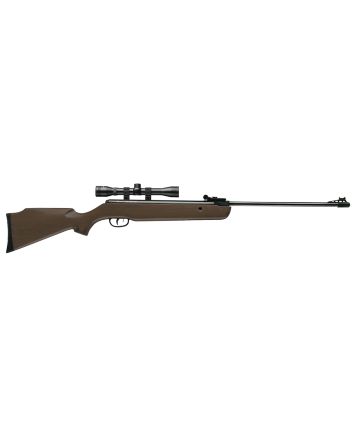 Crosman 30021 Vantage NP Air Rifle Nitrogen Piston 177 1rd Shot Black Black Receiver Hardwood Scope 4x32mm