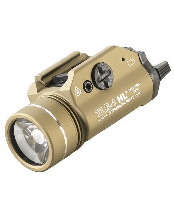 Streamlight 69266 TLR-1 HL Gun LightFlat Dark Earth 1,000 Lumens White LED