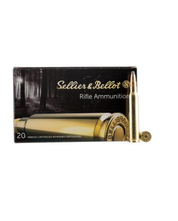 Sellier &amp; Bellot SB300B Rifle300WinMag 180gr Soft Point Cut Through Edge 20 Per Box/20 Case