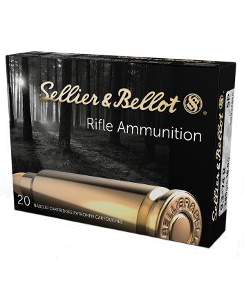 Sellier &amp; Bellot SB9374RA Rifle9.3mmx74R 286gr Soft Point 20 Per Box/18 Case