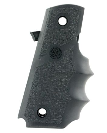 Hogue 14000 Rubber GripBlack Rubber with Finger Grooves for Para Ordnance P-14