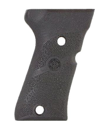 Hogue 93010 Grip PanelsCobblestone Black Rubber for Beretta 92 Compact