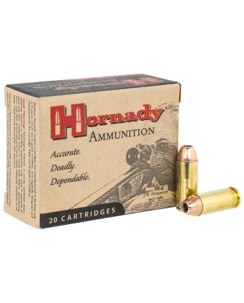 Hornady 9126 Custom10mmAuto 180gr Hornady XTP Hollow Point 20 Per Box/10 Case