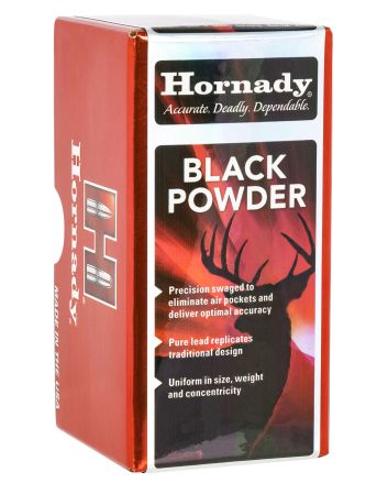 Hornady 6090 Lead Balls50Cal Lead Ball 100 Per Box/25 Case
